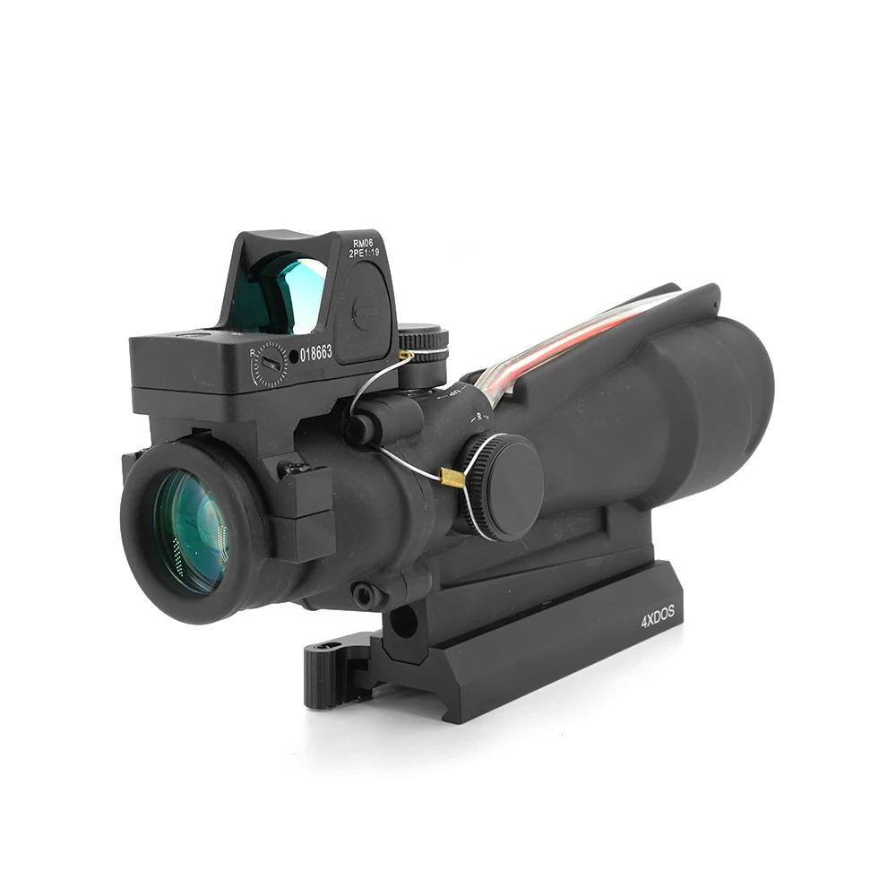 TA11F 3.5X35 Optic scope With R M R RM06 Reflex Red Dot SIght Witch LT100 QD Mount