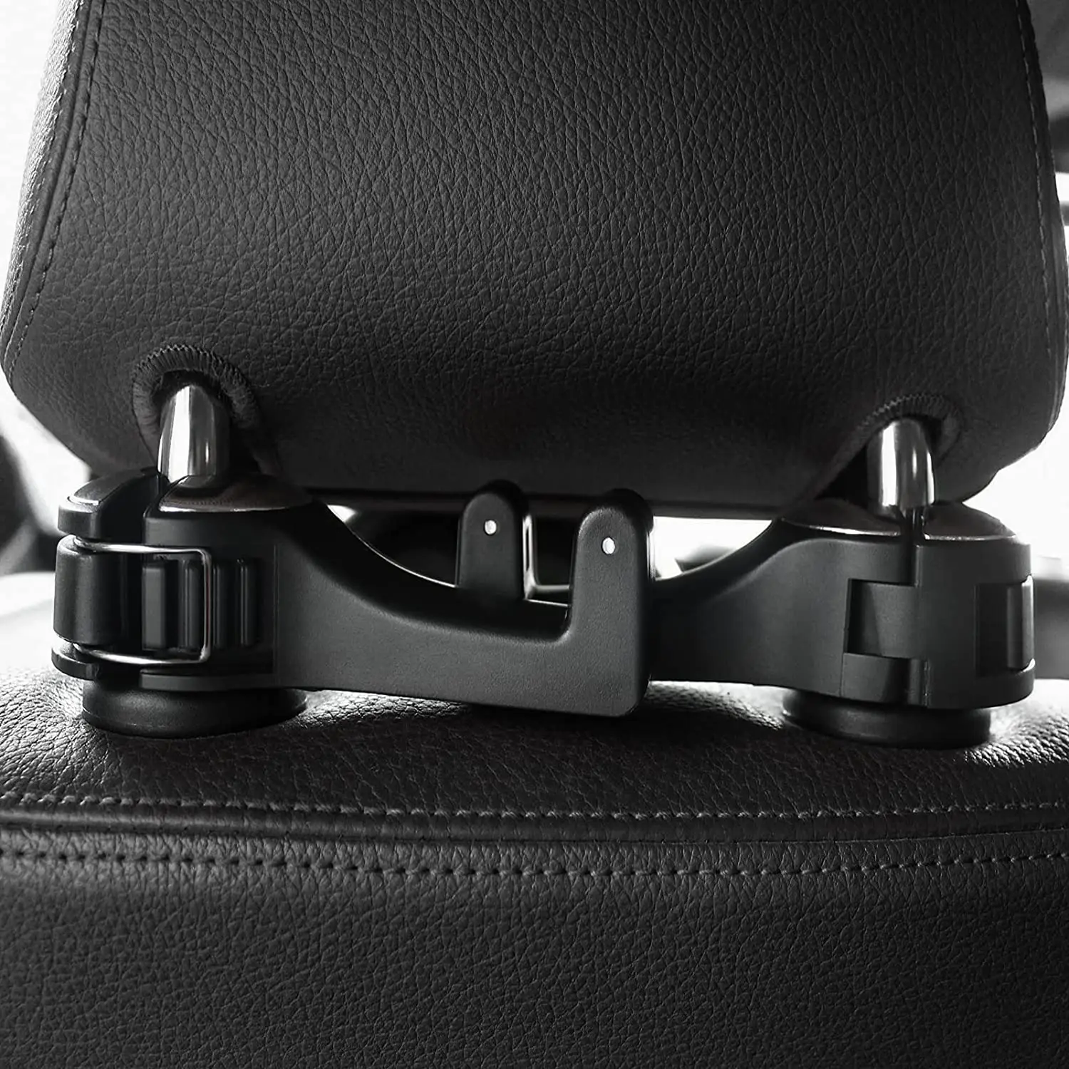 Крючки на подголовник автомобиля для кошелька и сумки с подставкой для телефона, крючок-держатель на заднее сиденье для подвешивания бутылки с водой