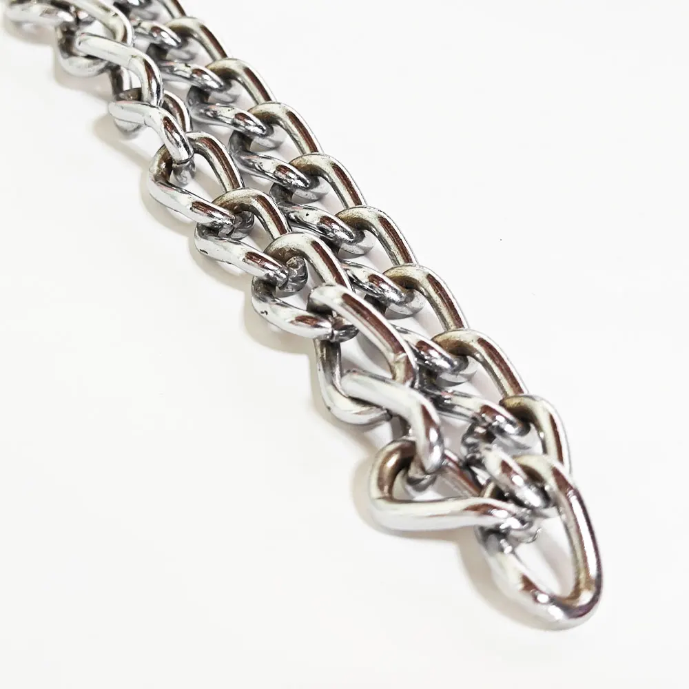 4mm 6mm Stainless Steel Short Twist Link Chain