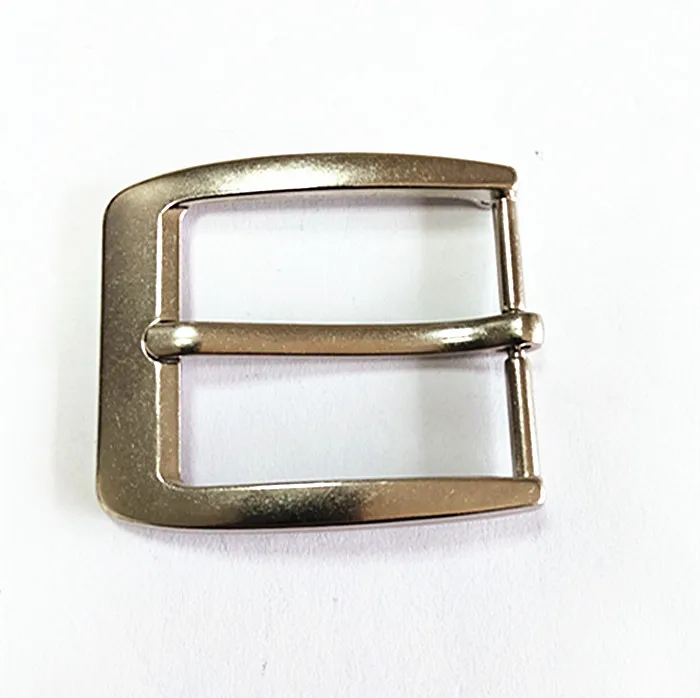 China factory custom logo shiny metal buckle for lady leather belts