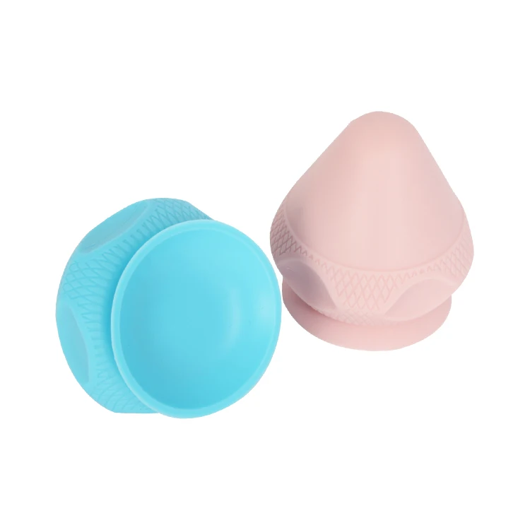 High Quality Suction Cup Triangle Massager Silicone Massage Ball