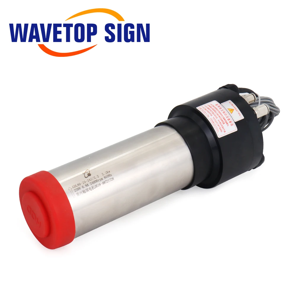 GDL80-20-24Z-2.2KW УВД ЧПУ станок CNC с автоматической заменой инструмента изменения мотор шпинделя Силовые транзисторы NPN PNP ISO20 24000 об/мин 220V 6.8A 800 Гц для фрезерный гравировальный