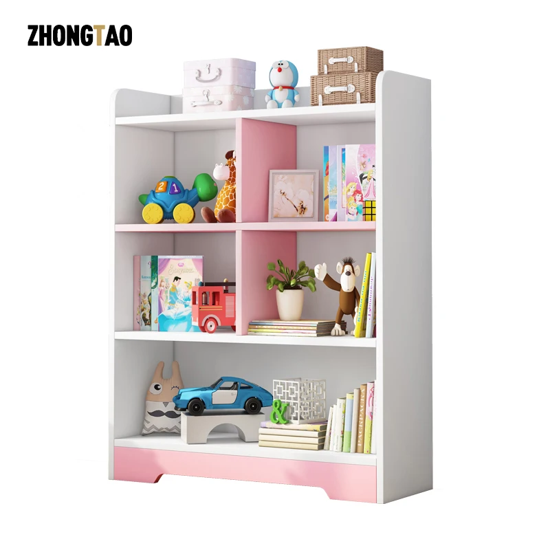 
Modern Style Colourful Oem Children Kids bookcase for baby room 
