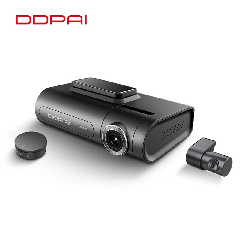 Genuine DDPAI 3 in 1 X2S Pro Front 1440P Rear 1080P 128GB 360 Degrees 24 hours parking 4K Car DVRs Dash Cam