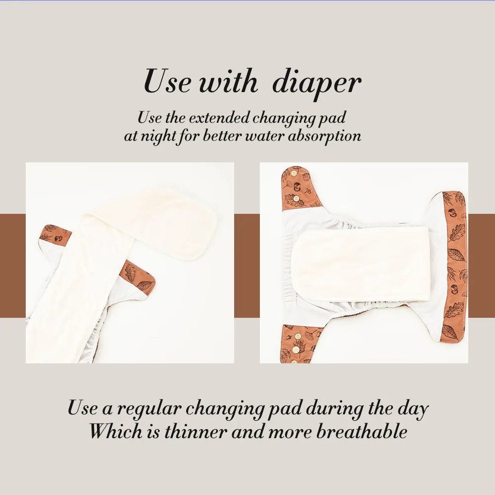 Elinfant waterproof baby cloth nappies recycled washable pocket baby diapers reusable cloth diaper 3 pcs set