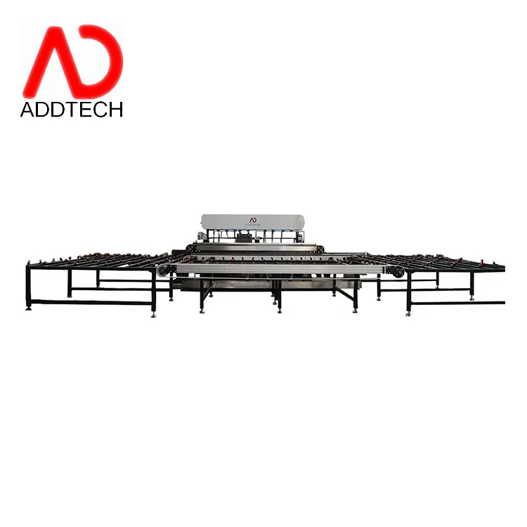 Popular Horizontal edging machine polishing for stair glass in china glass exhibition