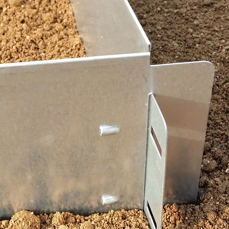Galvanized Metal  Landscape Lawn and Garden Border Lawn Edging