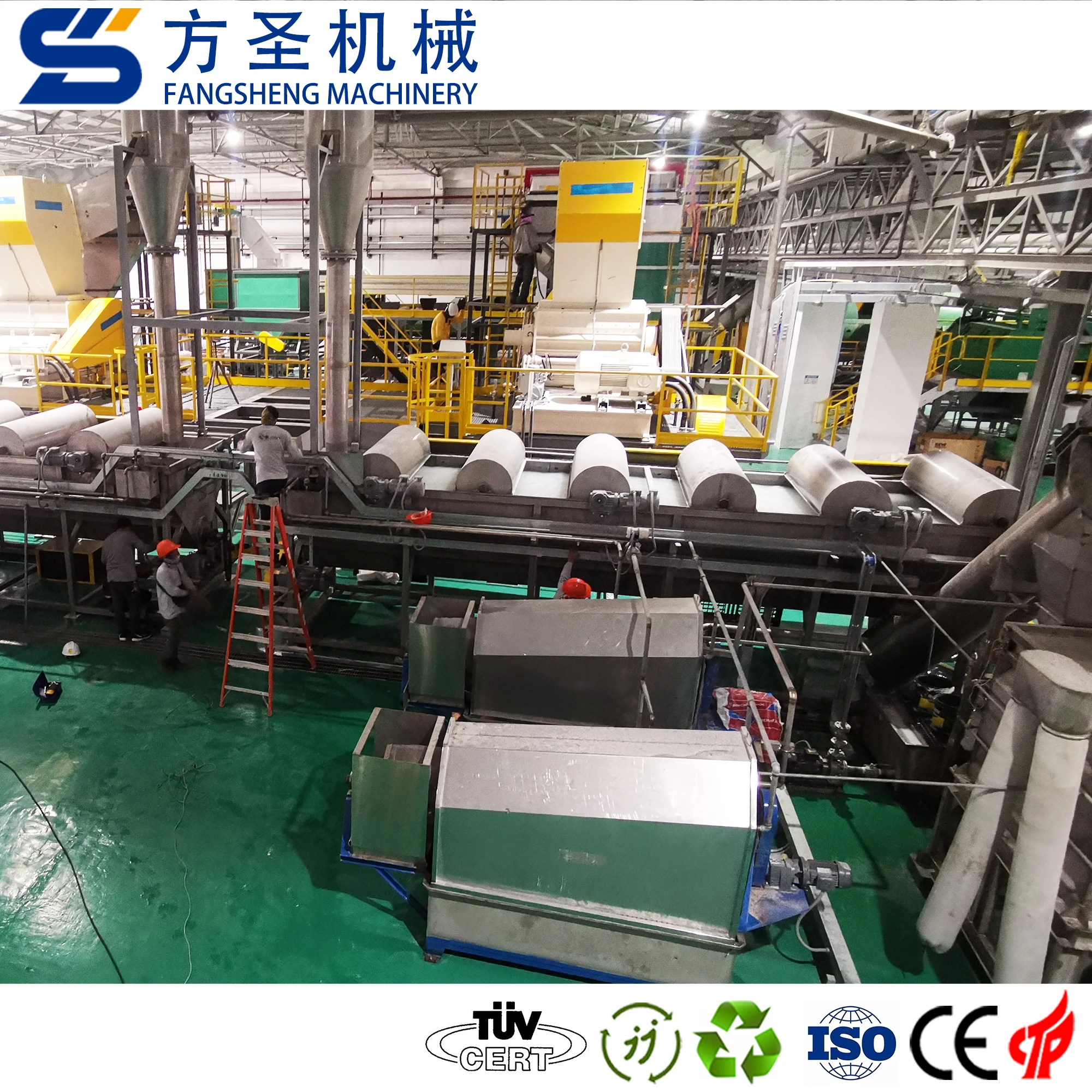 Waste Bottle Washing  PET Bottle Washing Recycling Machine Line