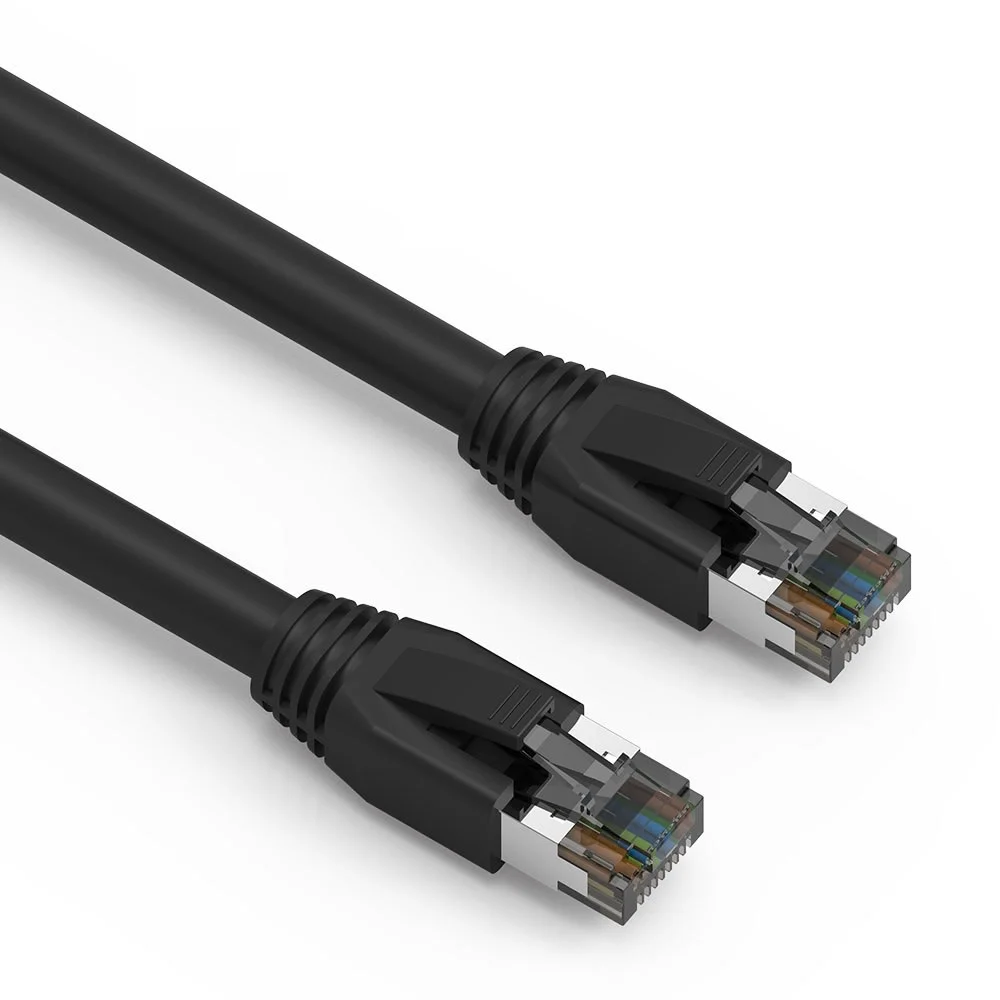 Лидер продаж Ethernet-кабель Cat8 S/FTP 24AWG патч-кабель 10 Гбит/с/25 Гбит/с/40 Гбит/с 2 ГГц 2000 МГц Cat