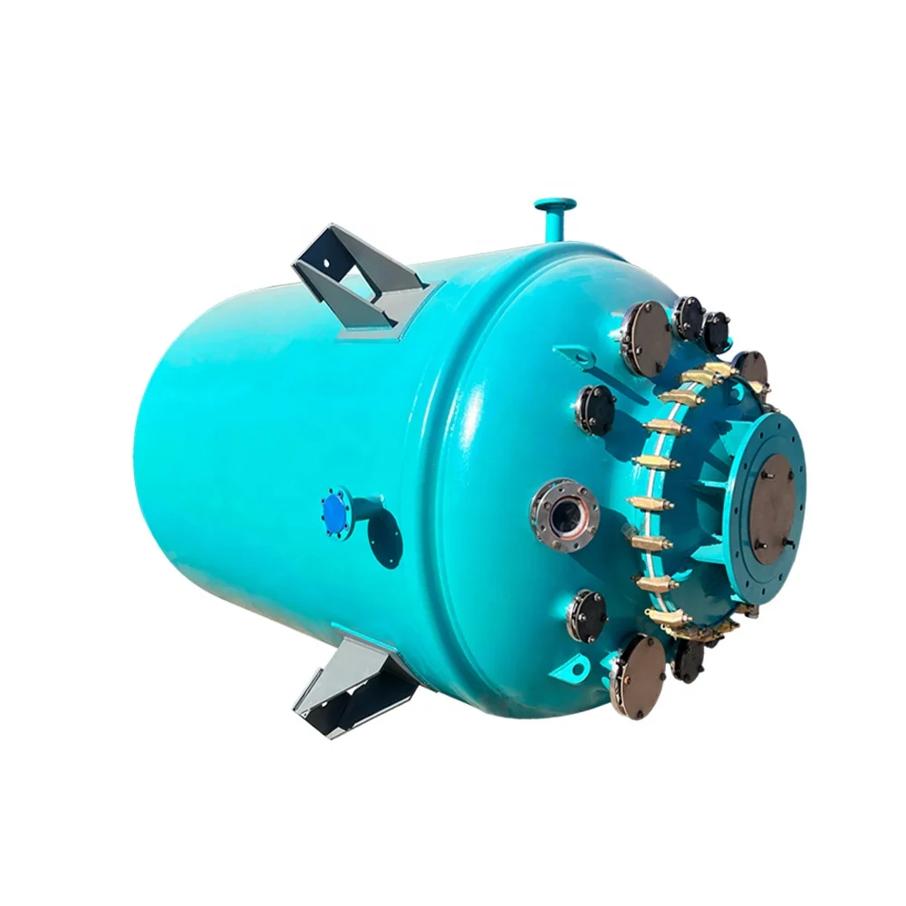 8000L Industrial Pharmaceutical Continuous Stir  F/CE Type Glass Reactor