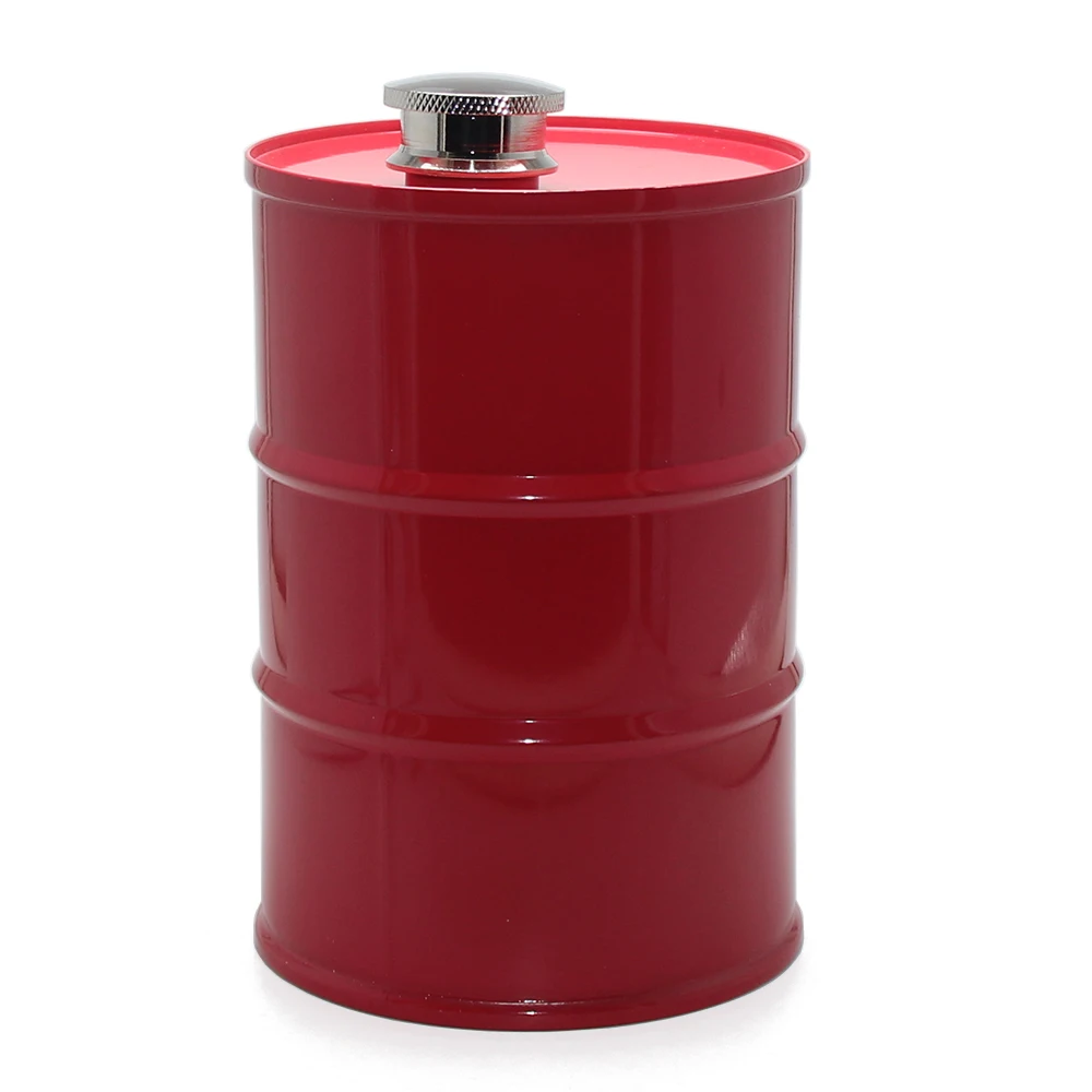 25oz 740ml Large Size Creative Huge Water Bottle Oil Drums Flagon Whisky Gift Stainless Steel Alcohol Liquor Super Big Hip Flask