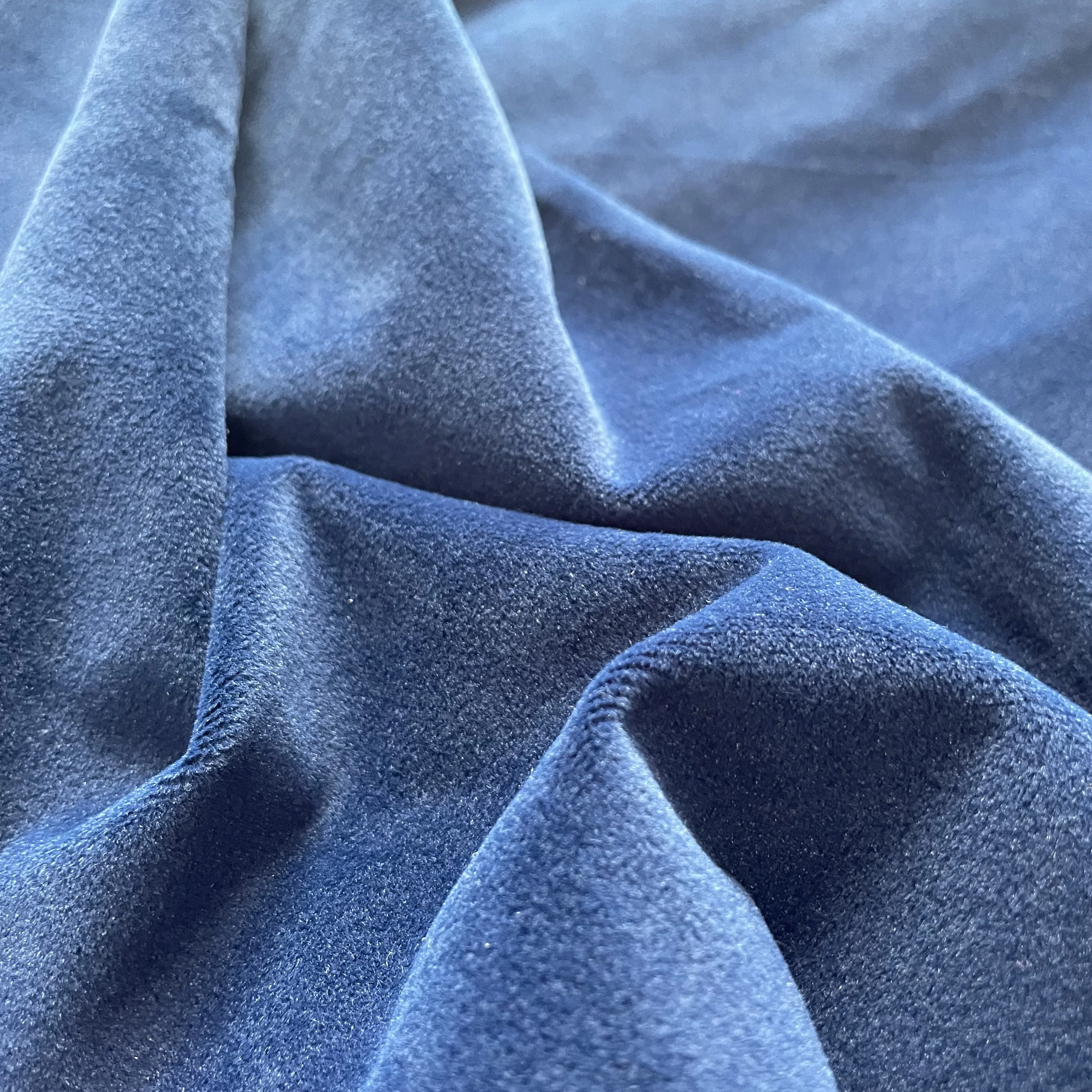 Wholesale Of New Products Golden velvet 100% polyester supplier luxury fabric material fabric lace fabric