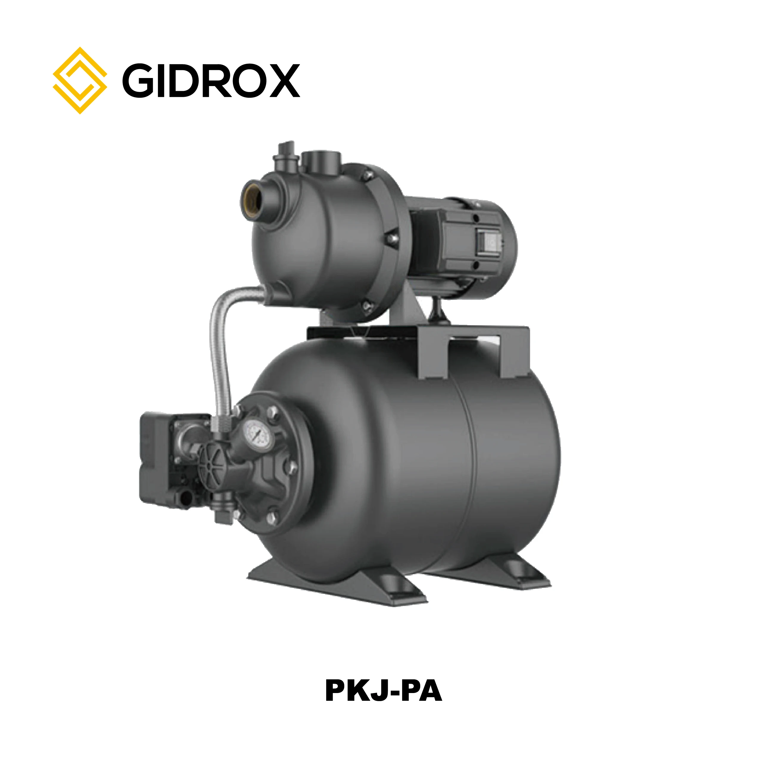 1000w  Plastic pump head  jet pump Automatic water booster pump system  With Pressure Tank for home garden