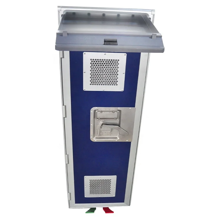 Aluminum Atlas Aviation Airline Meal Cart Trolley