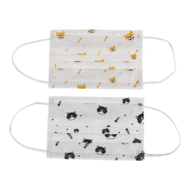 Medical Face Mask 3 Ply Non Woven Type I II IIR Surgical Mask White List Supplier Civil Use Kids Children Masques