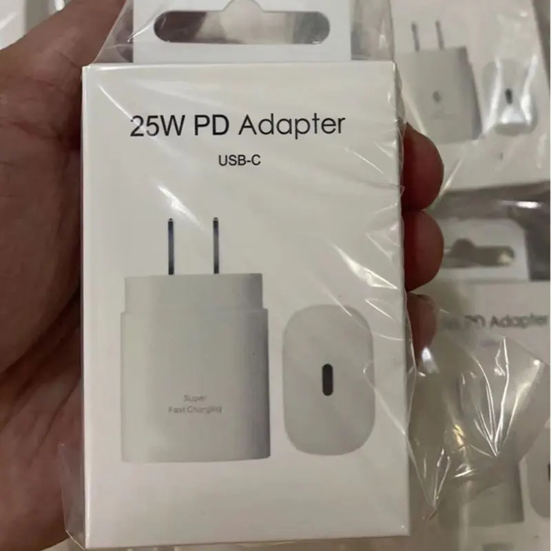 Original Fast Charging PD 45W travel adapter Super Fast Type C Chargers for Samsung S21 Plus S22 TA800 TA845 USB-C Power Adaptor