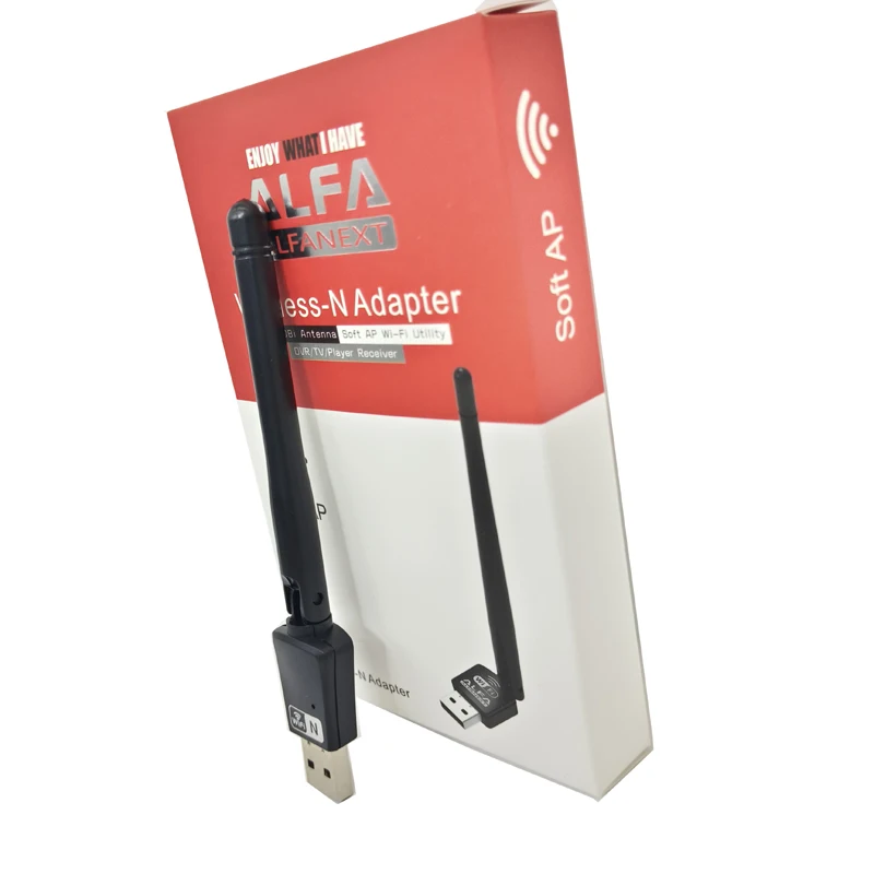 Wireless Tablet Pc Network Cards Dongle Wireless Laptop Network Card External With Antenna Adapter