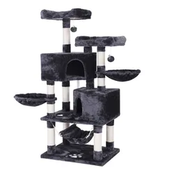 Oem Wholesale Professional Cat Furniture House Modern Large Cat Tree House Jumping Platform Cat Climbing Frame