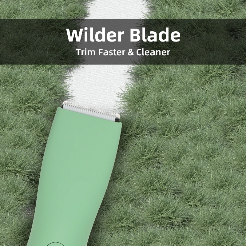 Best Quality Waterproof Wet Dry Electric Body Groomer Kit Safe Ball Shaver Groin Hair Trimmer for Men