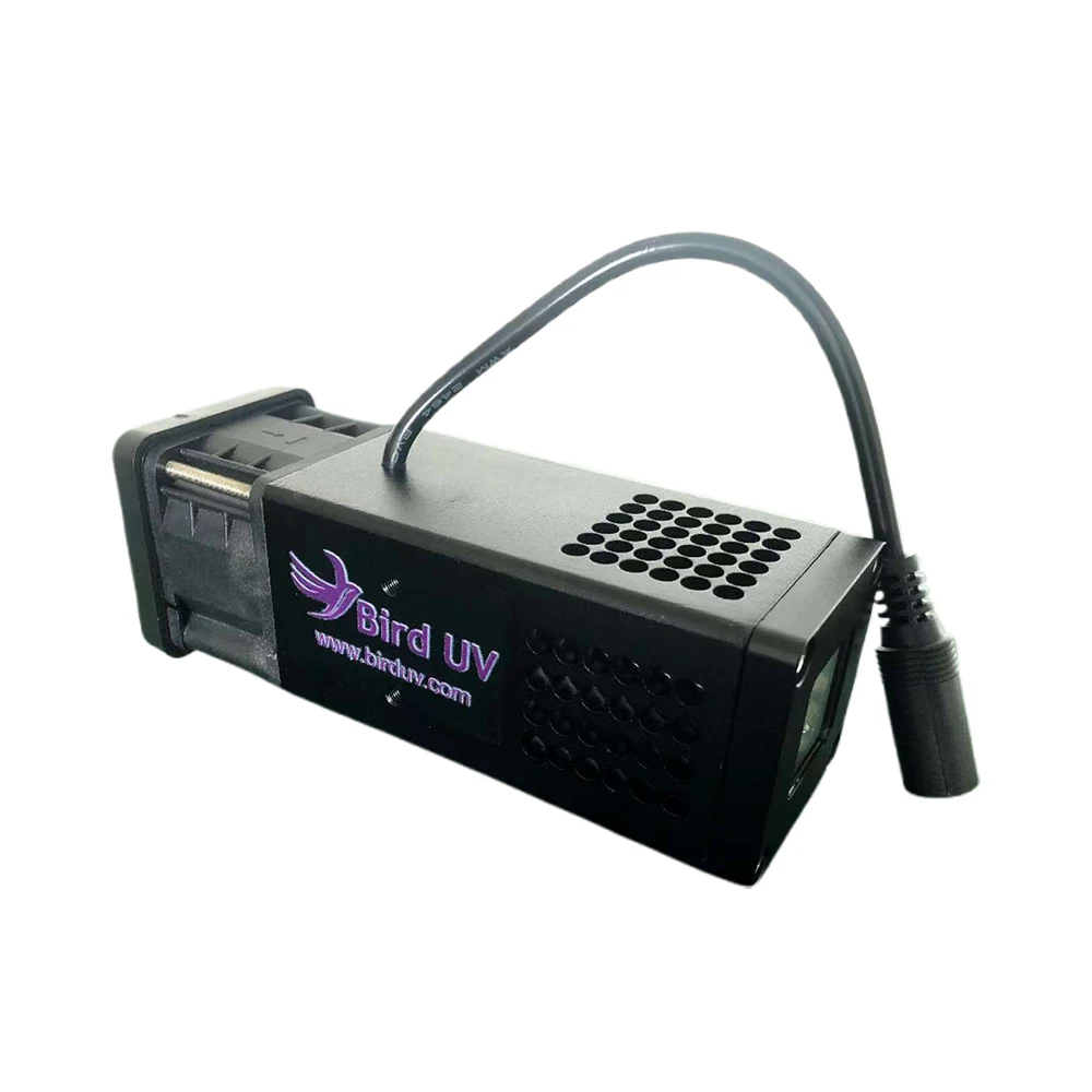 Purple Light Ultraviolet Lamp Handheld UV Lamp 20*20mm For Car repair Priming quick curing undercoat with power supply full set