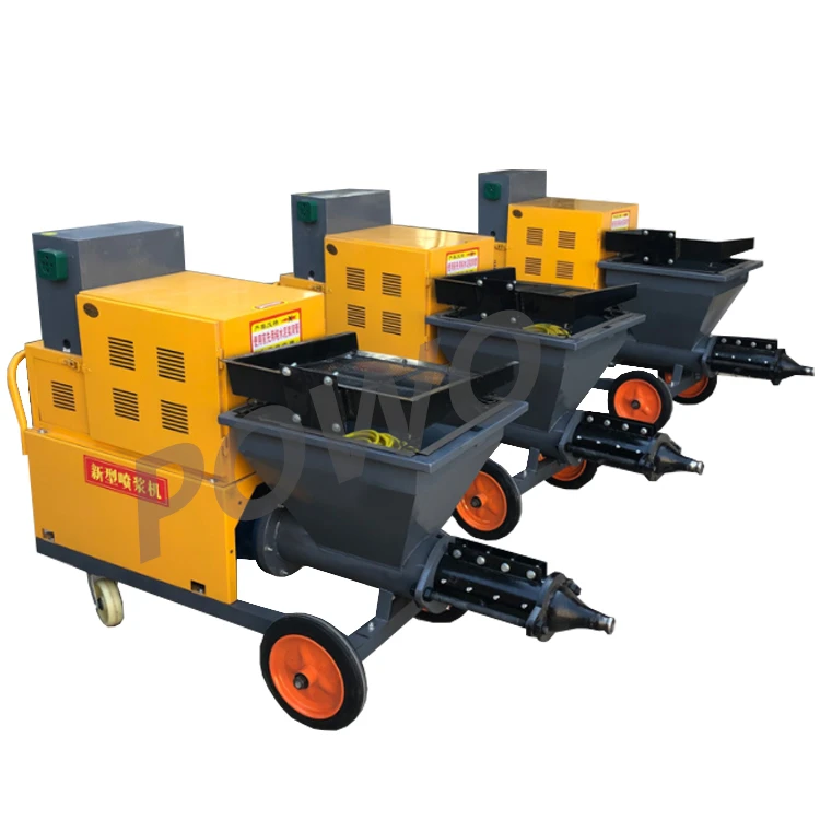 New Products Cement Concrete Mortar Wall Sprayer Grouting Plastering Pump Spraying Machine