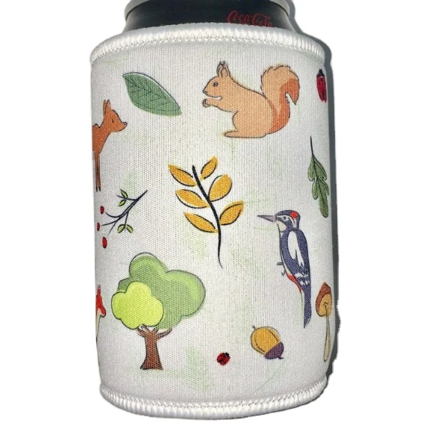 Neoprene Beer Can Cooler Tall Stubby Holder Foldable Stubby Holders Beer Cooler Bags