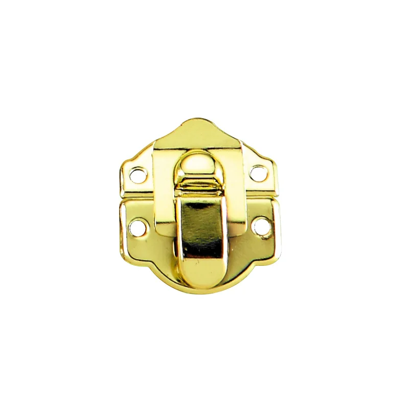 Hardware Fittings Rectangle Metal Press Bag Lock Custom Zinc Alloy Decorative Closure Swivel Lock Handbag Accessories
