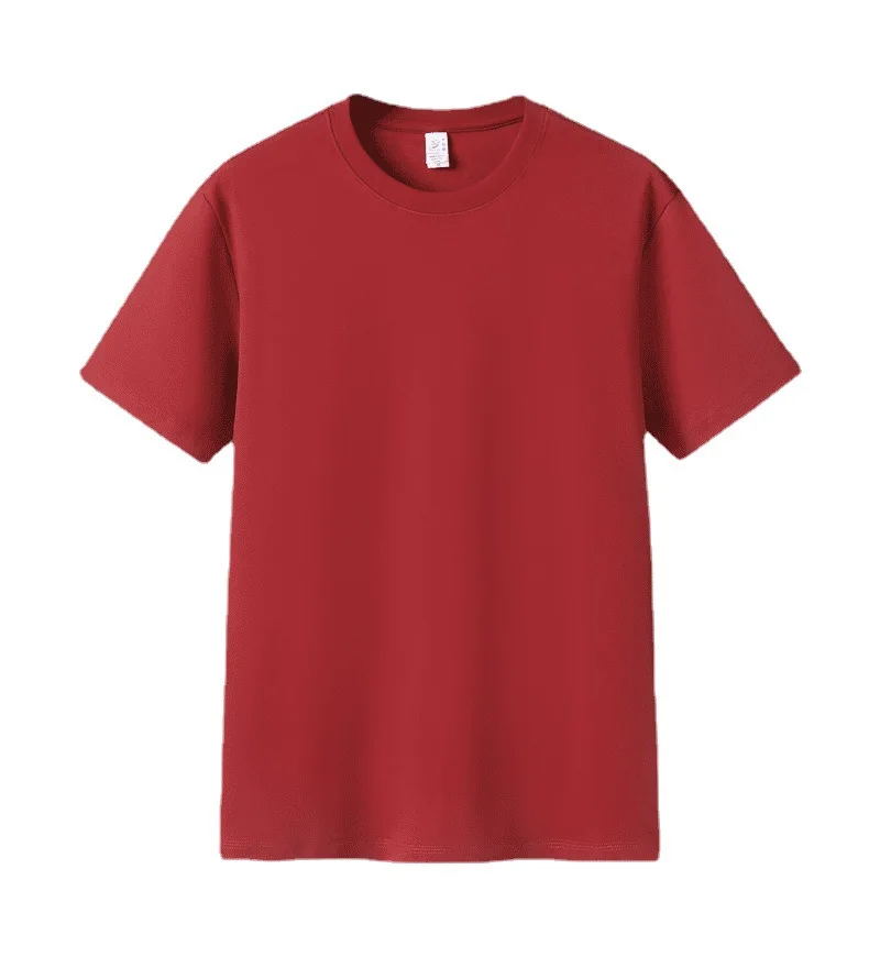 Custom Logo Anti-Wrinkle washed oversize t shirt  Blank plain short sleeve solid color cotton  t-shirt women