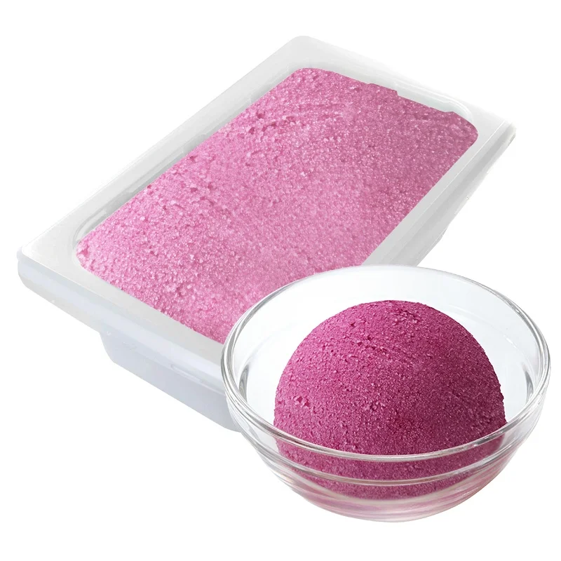 Box Packaging Frozen Yogurt Powder Soft Wholesale Price Dairy Products Frozen (FI008) Lotte Pine Solbet Ice Cream