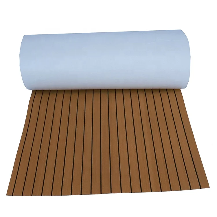 Водонепроницаемый нескользящий настил из пены ЭВА, морской настил из искусственного тикового пенопласта, напольное покрытие для лодки