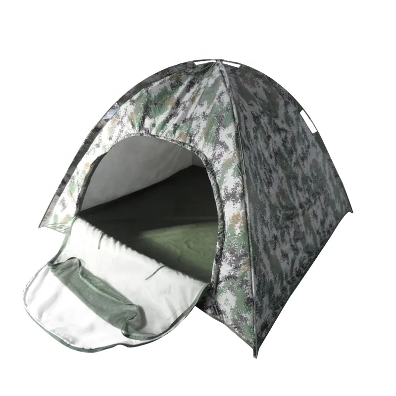 Qinxing Hot Sale Can be installed quickly Stable windproof structure one man tent pvc tent hunting tent