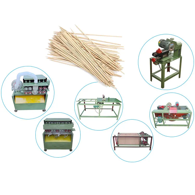 large output capacity bamboo wooden toothpick production line machine for making chopsticks