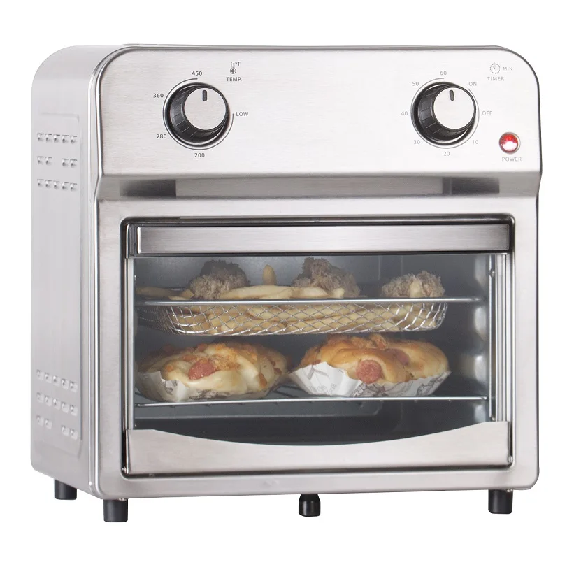 3 in 1 Electric air fryer toaster  oven with convection no oil deep fryer