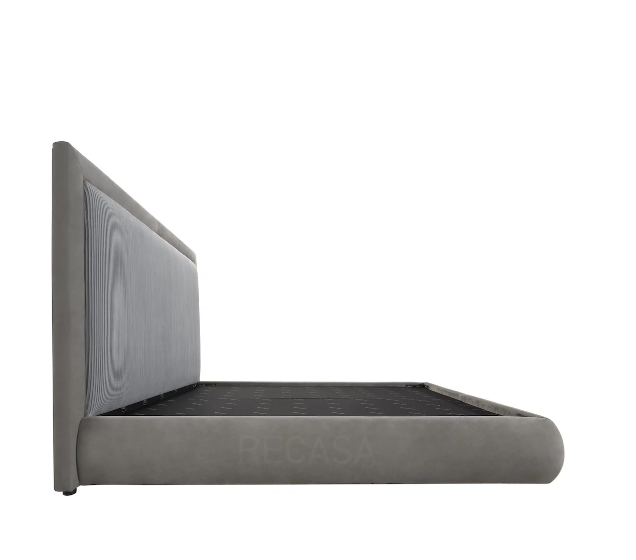 Fabric upholstered wood frame hotel beds modern hotel furniture hotel bedroom sets