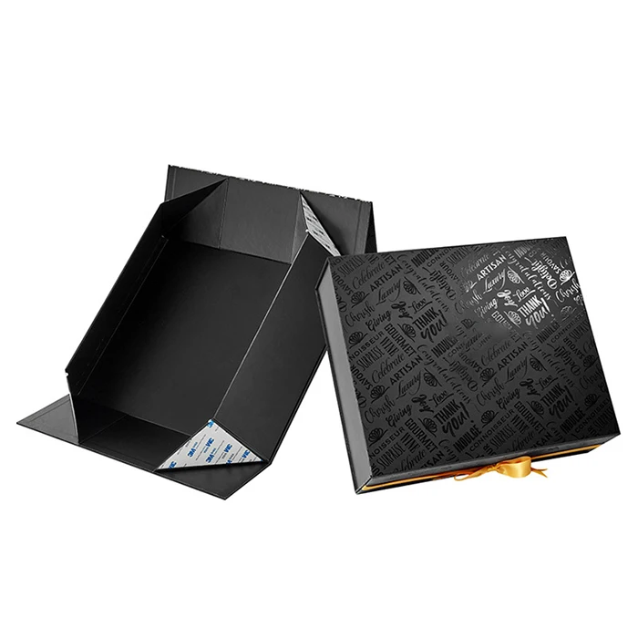 Factory price fashion design foldable custom packing gift hard pen paper box