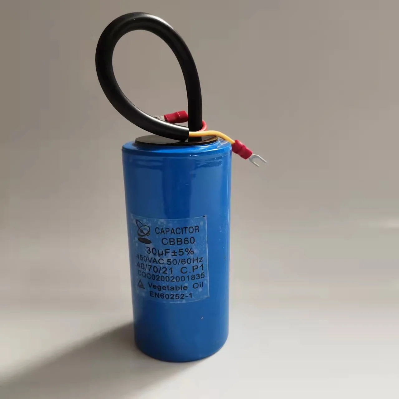 factory outlet High quality aluminum shell starting capacitor CBB60 for motor accessories