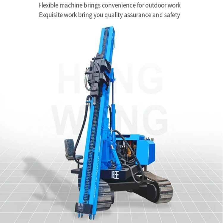360 degree Rotary Vibro Post Driver Driving piles