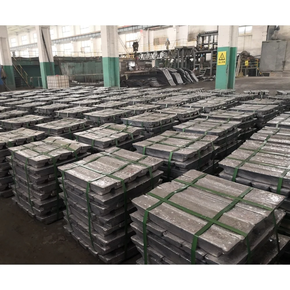 
Lead Ingot Factory Direct High Purity Good Quality 99.99% Lead Ingots 