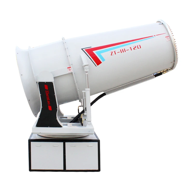 New Design Customized 120M Hydraulic Drive Fog Cannon Machine Garden Sprayer Electric Cooling Fans For Trucks