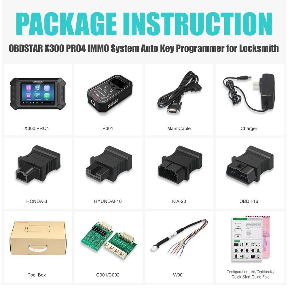 Key Coding And Programming Machine OBDSTAR X300 Pro4  Key Master 5 Full Version OBD2 Diagnosis Tools Car Immobilizer