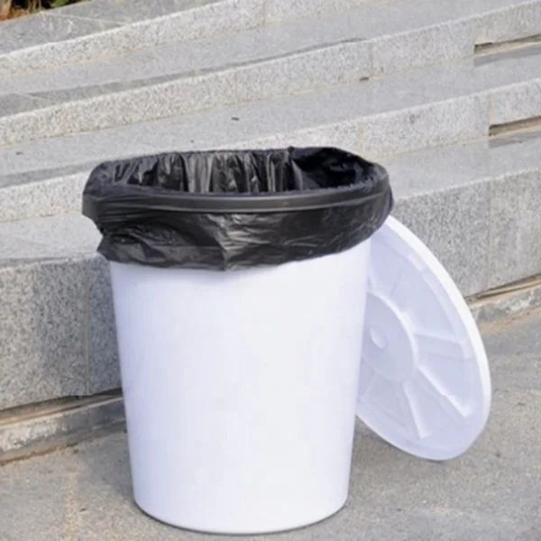 Wholesale Customizable Heavy Duty Compostable Trash Bags PBAT & PLA PE Custom Logo Packaging