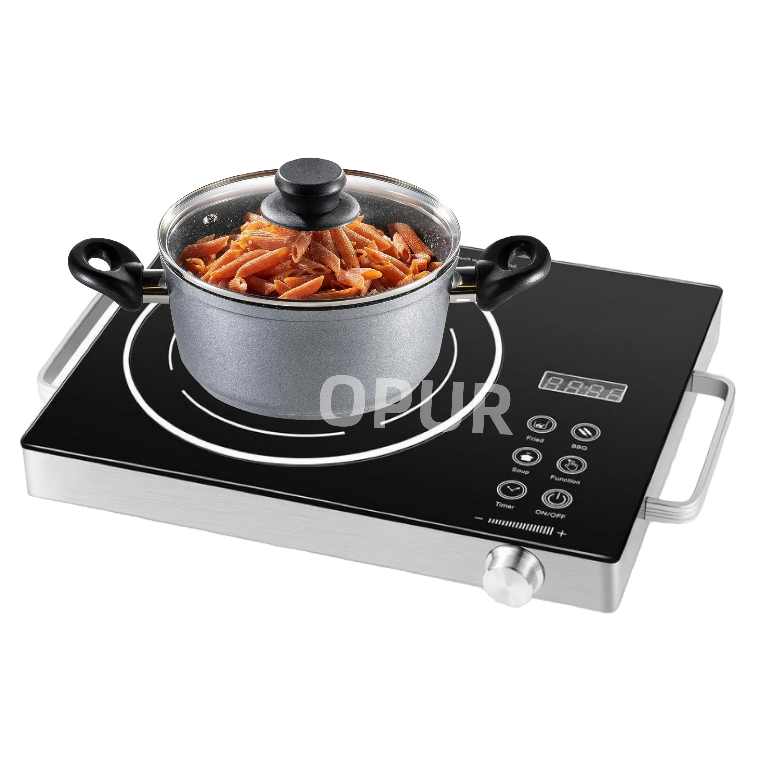 OEM Portable Hot Plate 2200W Touch Control Infrared Ceramic Burner For Home Cooking