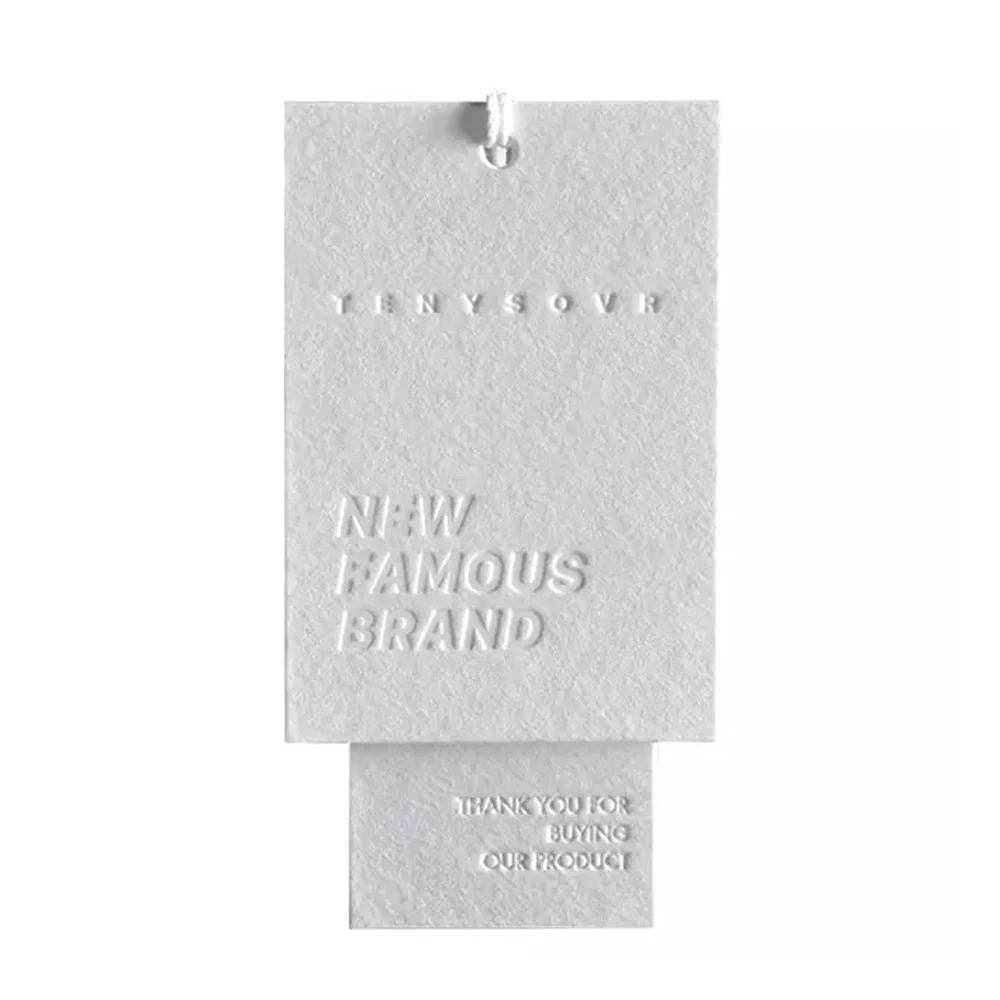 Black Design Print Envelope Hang Spare Button Paper Tag Kraft Paper Waterproof Customized Packaging Vinyl Custom Stickers