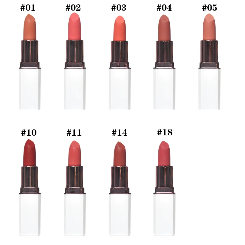 Best Selling Low Moq Make Your Own Brand Customized Unique Natural Organic Luxury Makeup Cosmetics Oem Odm Lipstick