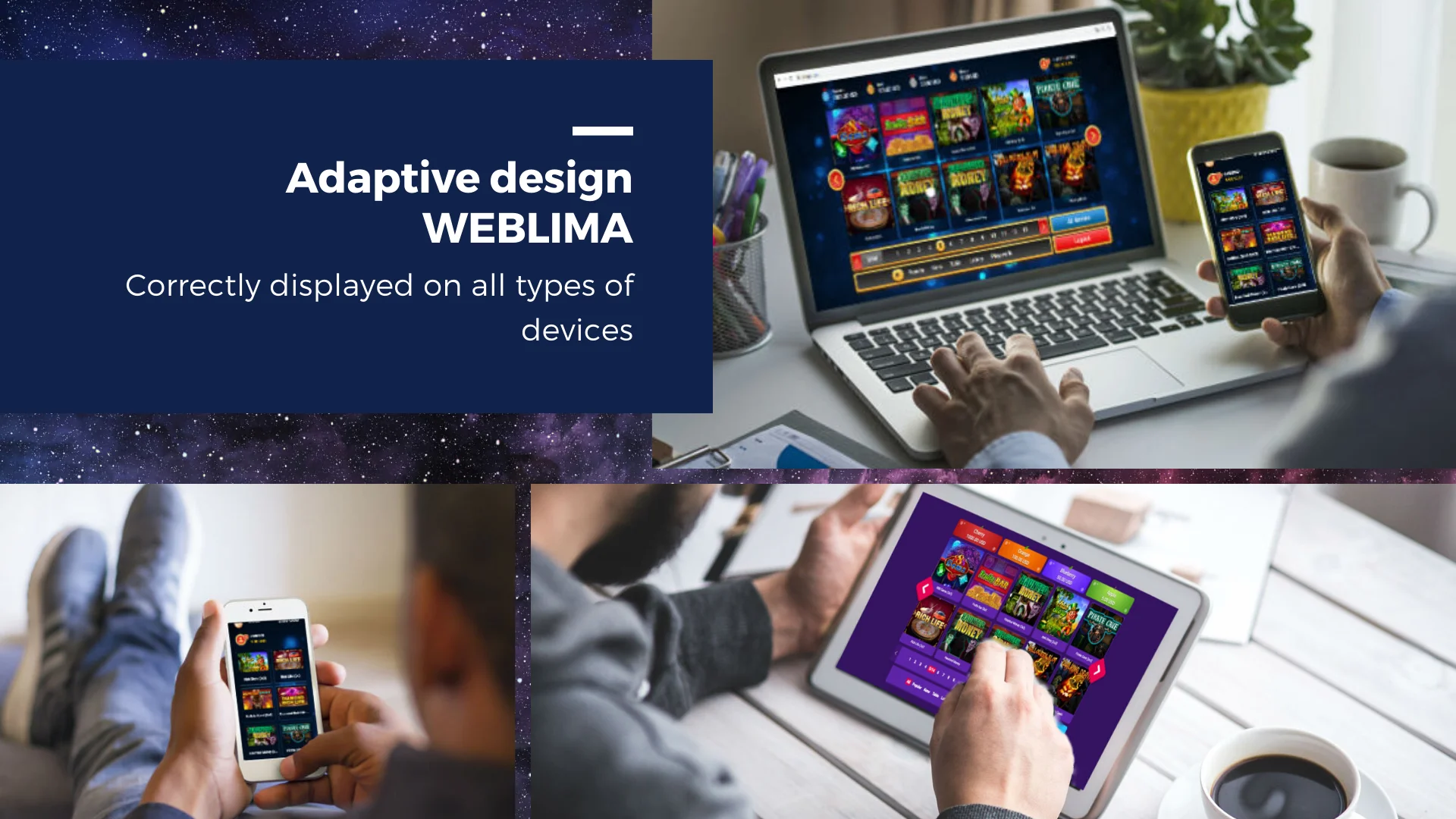 Сайлима. Программное обеспечение для магазинов ставок. Более 100 цветных игр