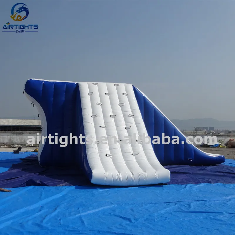 Floating Tower Action Game Giant Climbing Sliding Inflatable Water Tower for Aqua Park