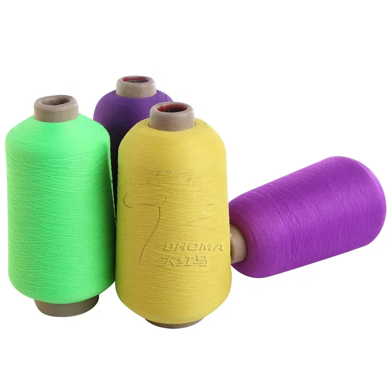Low breakage Nylon 6 yarn hank dyed polyamide yarn low breakage nylon yarn dty 100D/36F/2