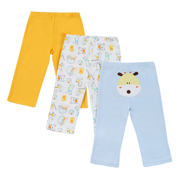 100% cotton children's clothing wholesale children's leggings pants