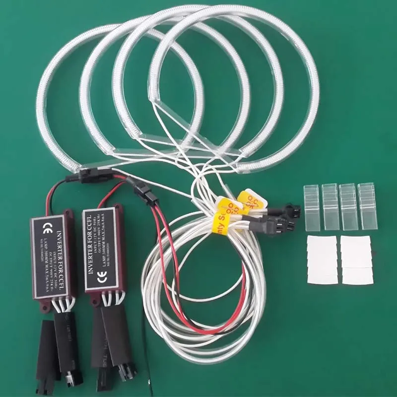 X  For BMW Angel Eye Halo Rings CCFL E46 3 Series E83 X3 131Light Bulbs