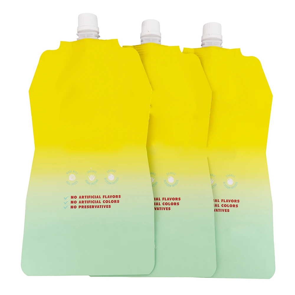 Plastic Liquid Packaging Bag Custom Hot Flexible Packaging Fruit Juice Chili Sauce Tomato Ketchup Squeeze Pouch Paste Sauce Bag